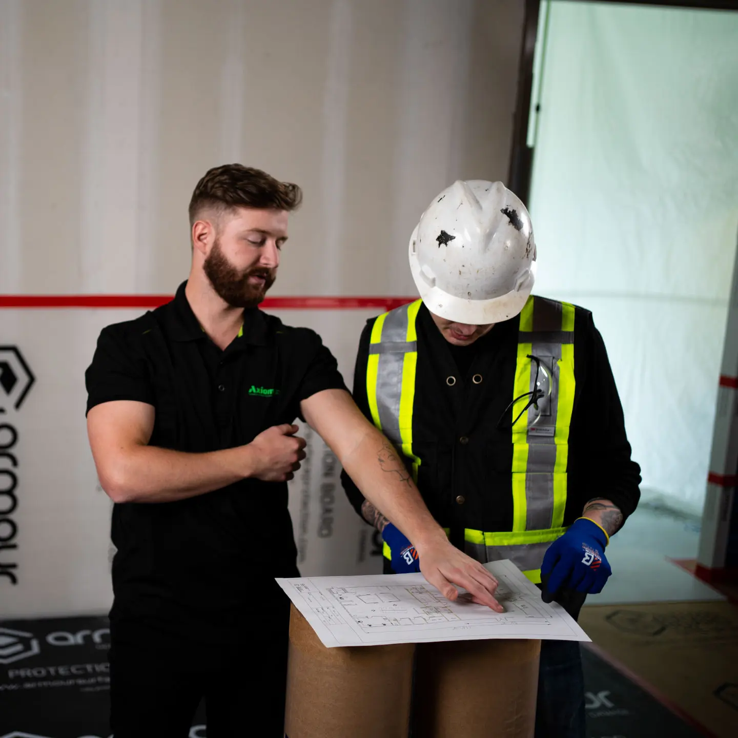 Axiom Temporary Surface Protection
