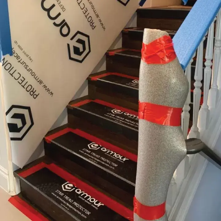 Armour Stair Tread Protector Protecting High Value Surfaces