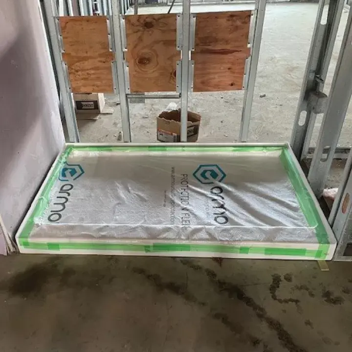 A Guide to Protecting Showers during Construction - Armour Protection Fleece