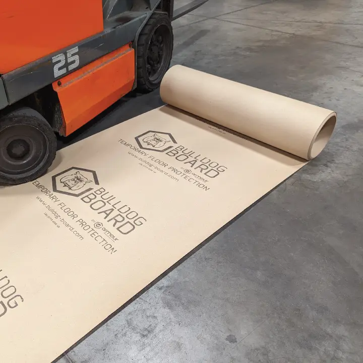 Bulldog Board in use on construction project