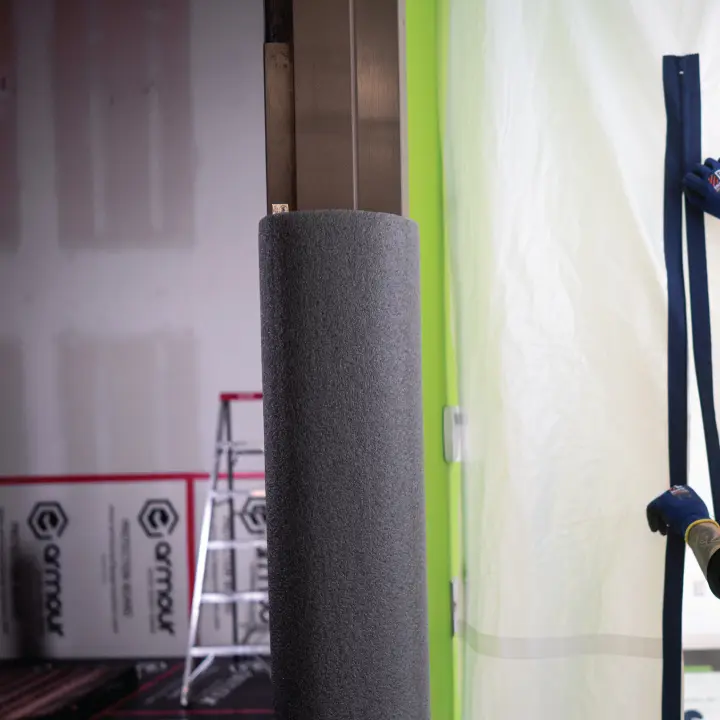 How to protect door frames and door jambs during construction and renovation work