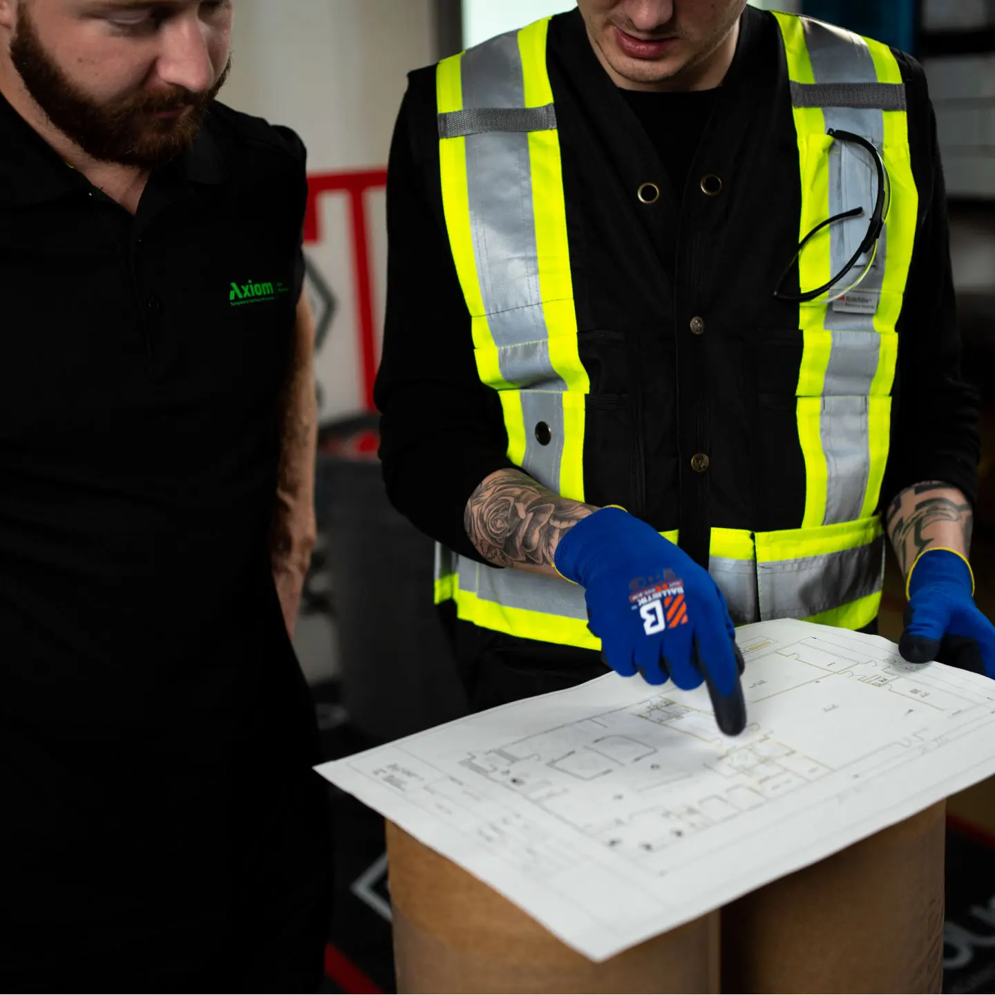 Axiom Temporary Surface Protection