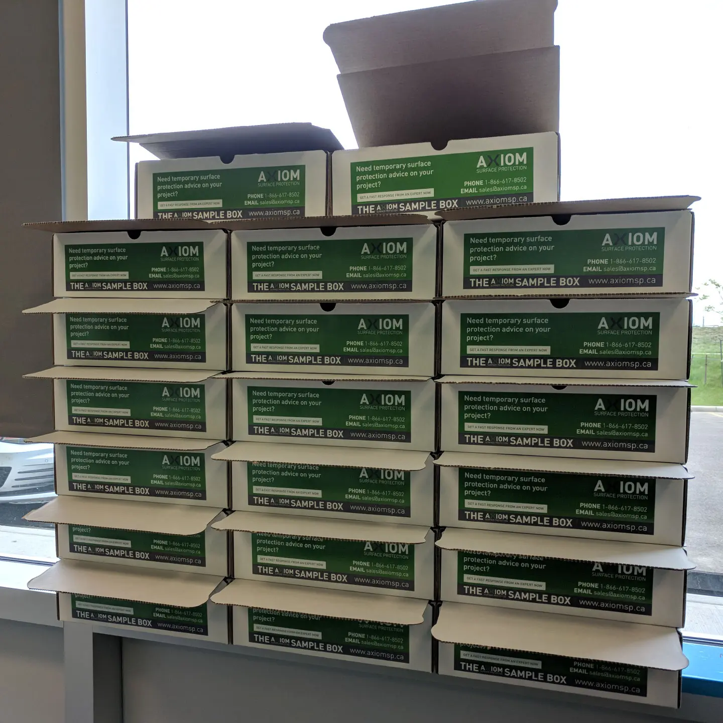 Axiom Sample Boxes