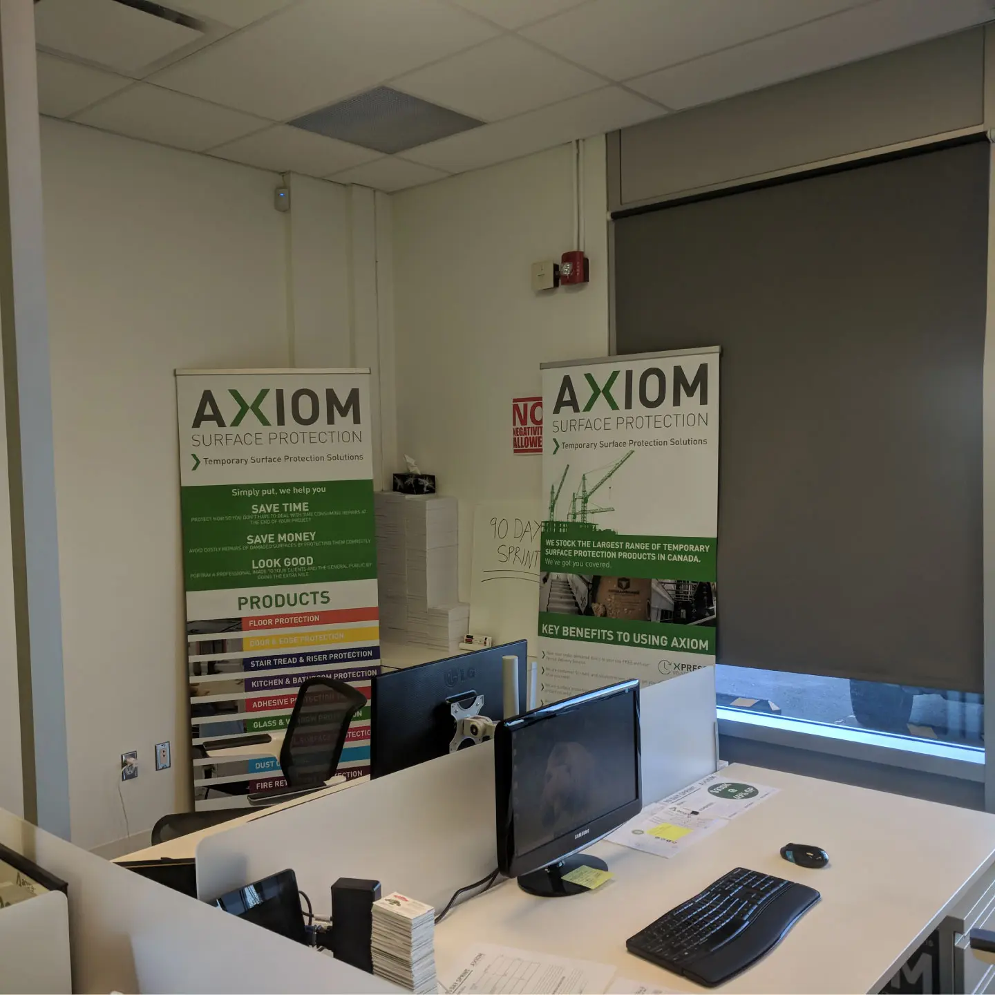 Axiom Temporary Surface Protection
